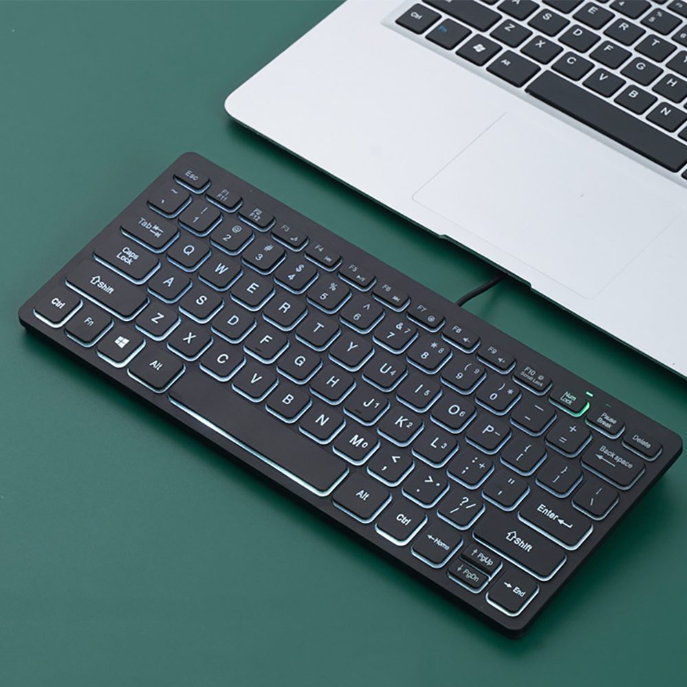 Laptop Accessories Productivity - Teclado con cable portátil, Mini teclado