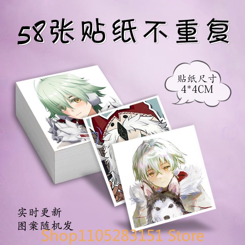 Laptop Accessories - Pegatinas de Anime de Genshin Impact
