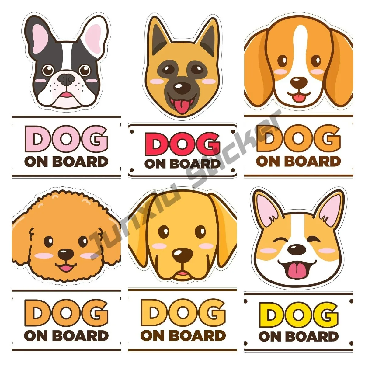 Laptop Accessories Online - Perro a bordo pegatina de coche