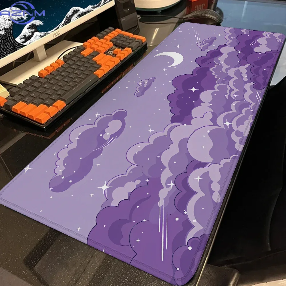 Laptop Accessories Productivity - Alfombrilla de ratón grande Skyscape para