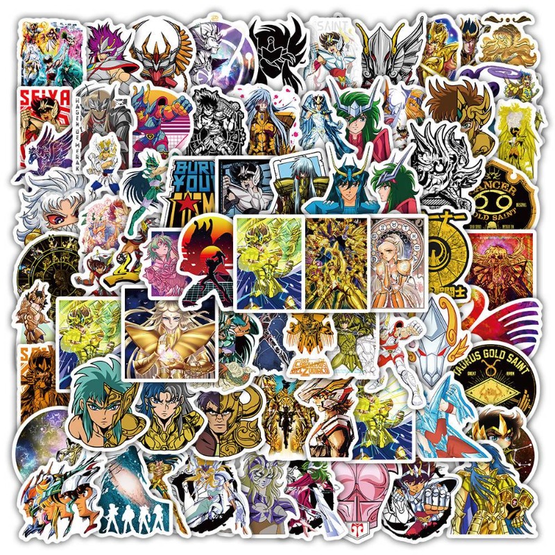 101 Pegatinas de Anime Saint S - Laptop Accessories reseña y precio