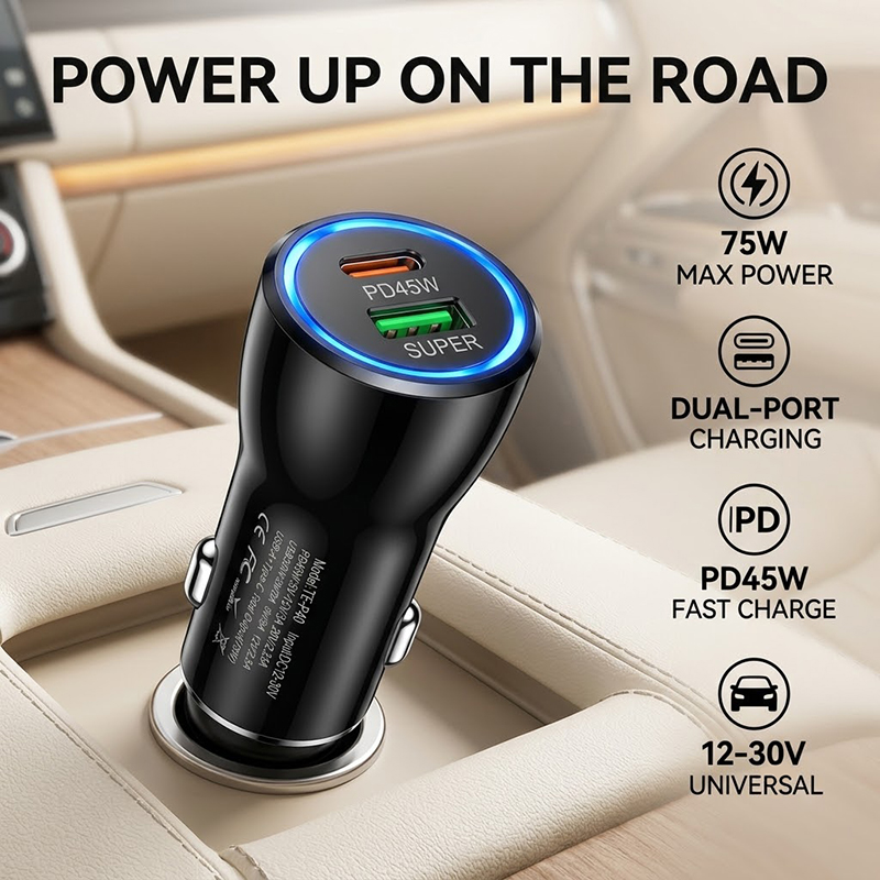 Cargador de Coche USB C de Dob - Usb C Power Adapter reseña y precio