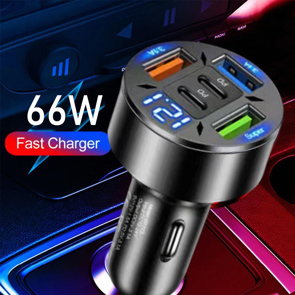 Cargador de Coche de 5 Puertos - Usb C Power Adapter reseña y precio