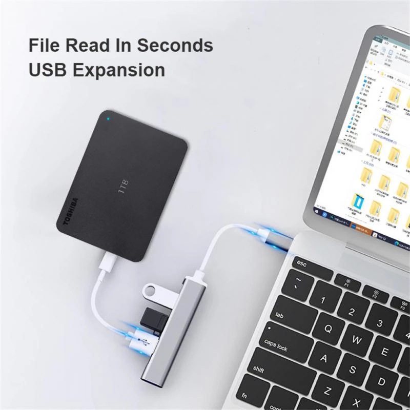 Hub extensor 4 en 1 tipo C, ad - Laptop Accessories Productivity reseña y precio
