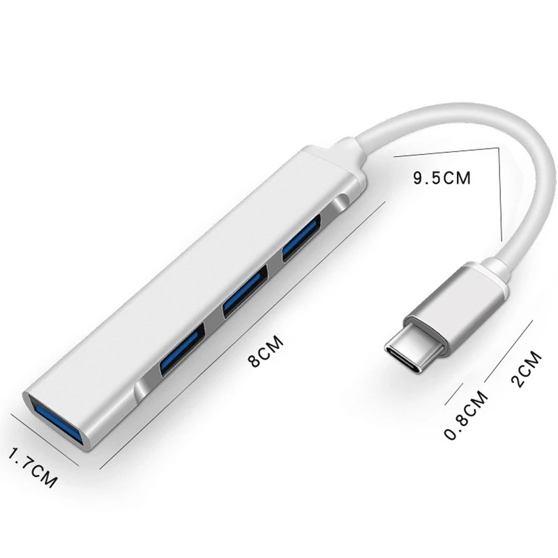 Hub extensor 4 en 1 tipo C, ad - Laptop Accessories Productivity reseña y precio