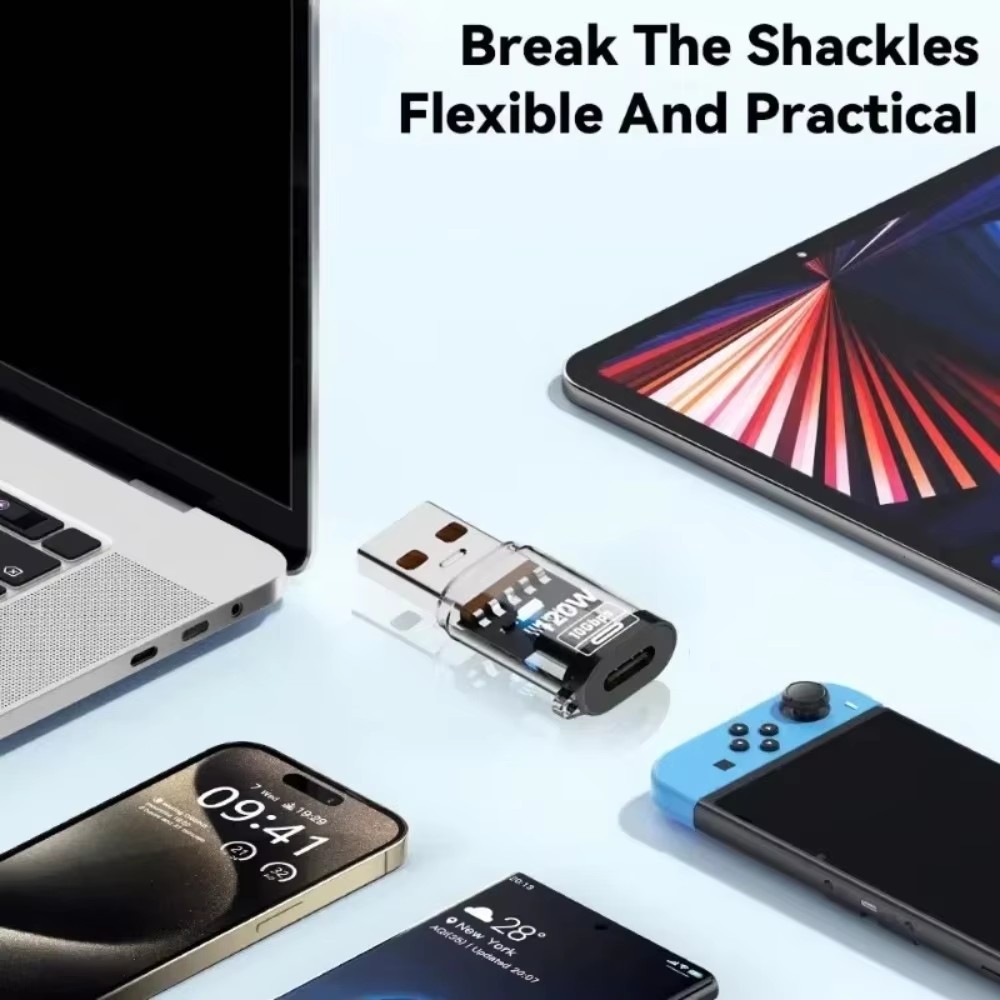 Adaptador OTG USB C hembra a U - Usb C Power Adapter reseña y precio
