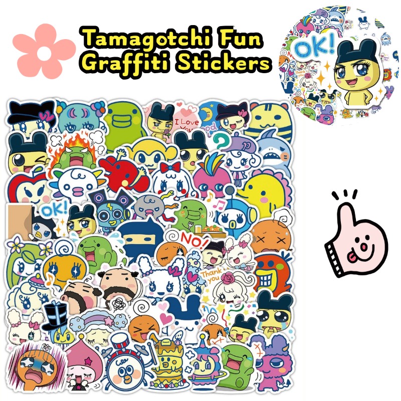 Pegatinas Japonesas Tamagotchi - Laptop Accessories reseña y precio