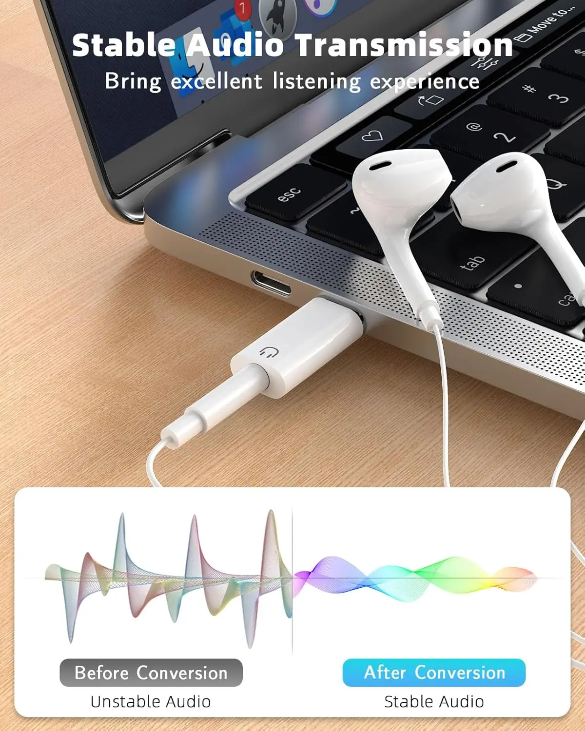 USB C to 3.5mm Earphone Adapte - Usb C Power Adapter reseña y precio